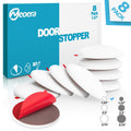Neoera Door Stopper Wall Protector (8Pack) 1.57' Rubber Door Handle Bumper, Wall Protectors With Premium Self Adhesive Sticker