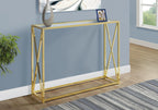 Monarch Specialties I Accent, Console Table, GOLD