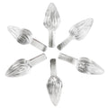 National Artcraft Medium Twist-Style Ceramic Christmas Tree Lights - Crystal Clear (144 Pieces)