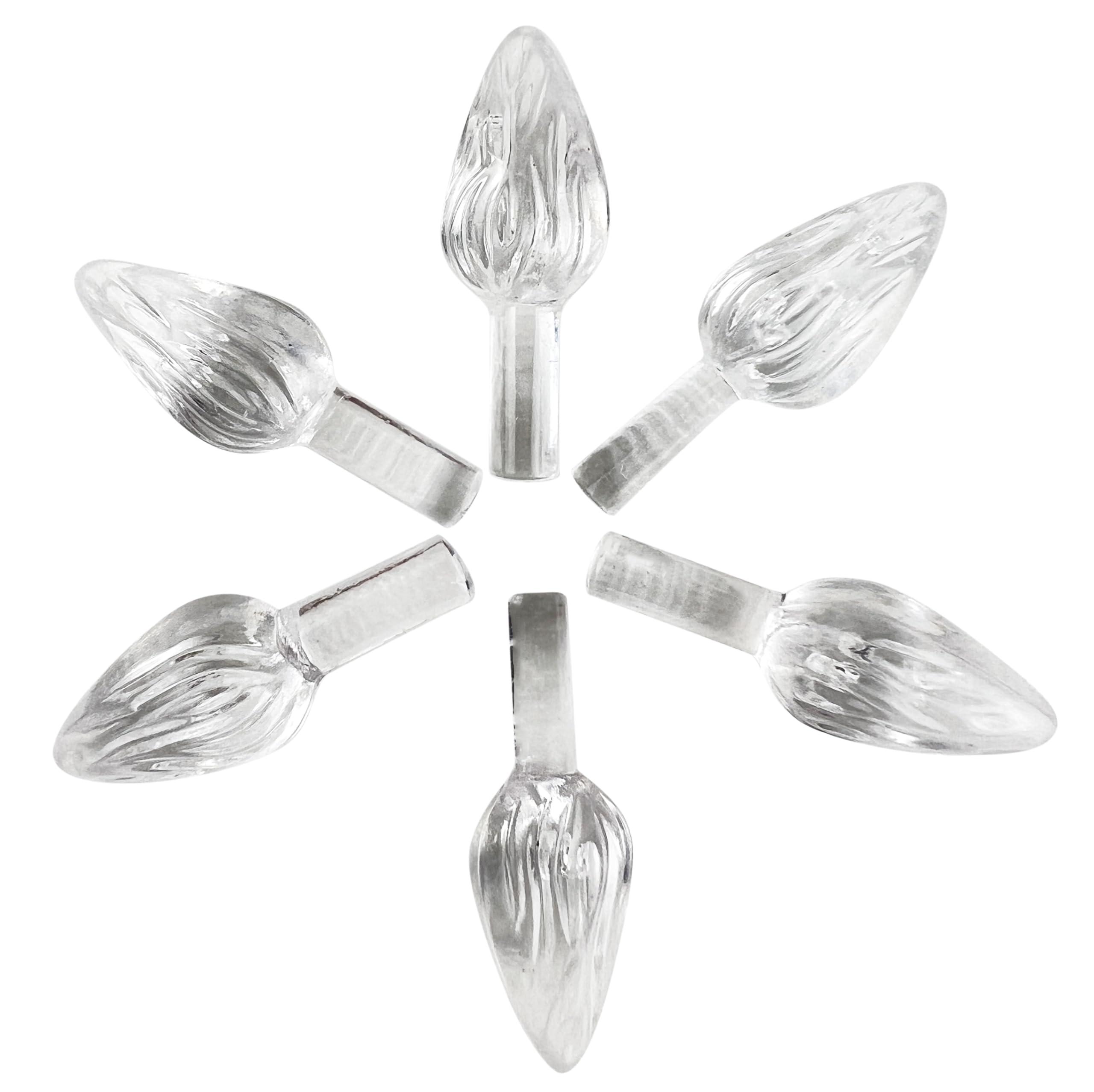 National Artcraft Medium Twist-Style Ceramic Christmas Tree Lights - Crystal Clear (144 Pieces)