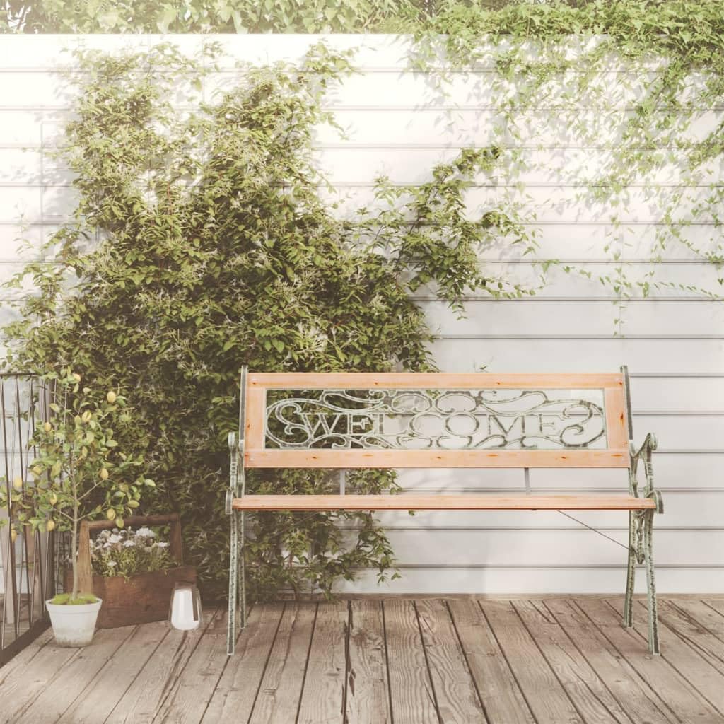 Decorative Outdoor Bench - Thumbnail 3