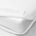 Zipper Fitted Sheet, King Size Zipper Fitted Sheet 8 Inch Deep Pocket, Hotel Quality Brushed Microfiber Bottom Sheet, Soft Wrink