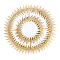Safavieh Home Kalani Gold Foil 28-inch Decorative Accent Mirror