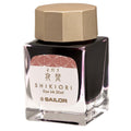 Sailor Fountain Pen, Bottled Ink, Four Seasons, Moonlight Surface, Night Burn, 13-1008-218