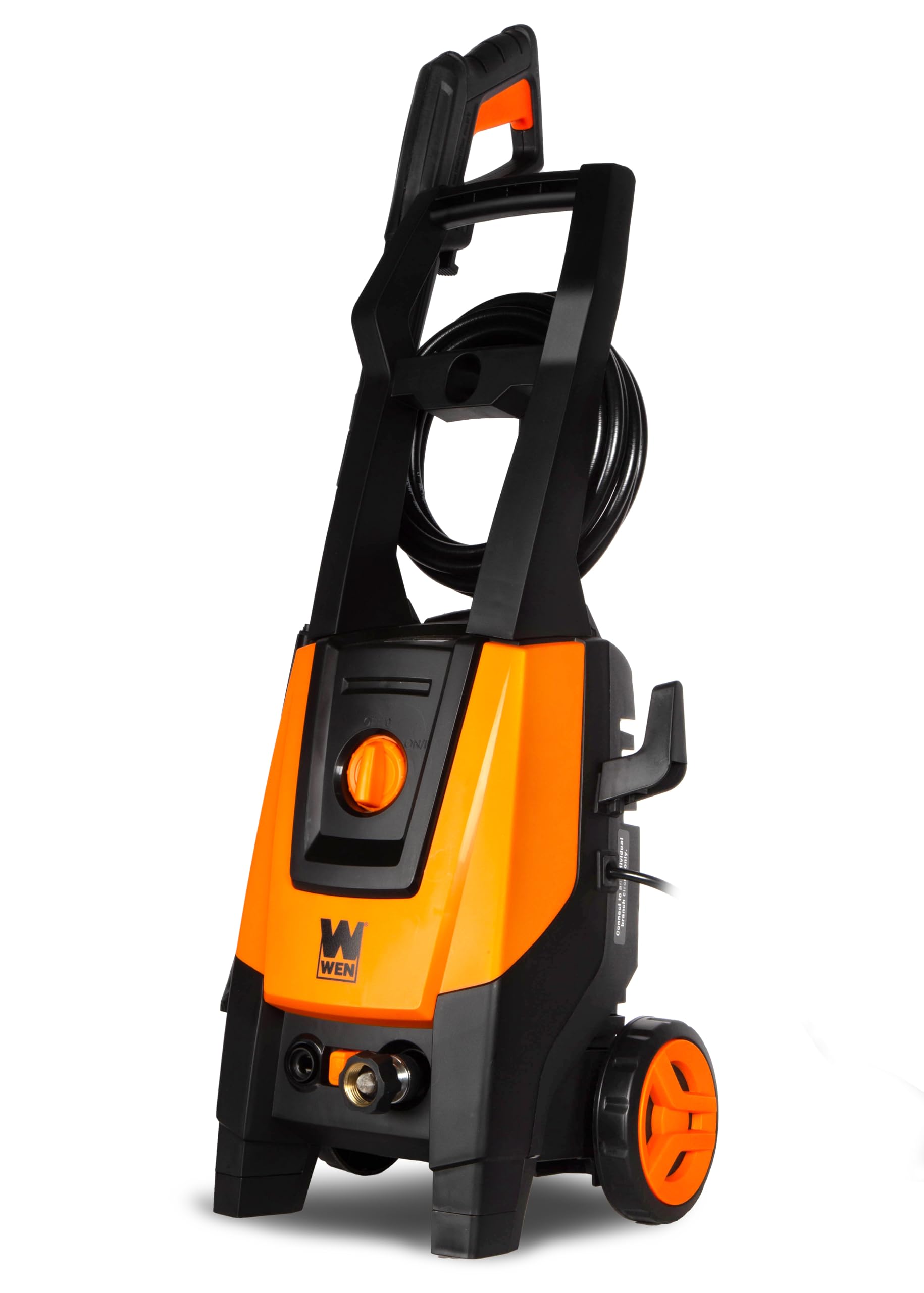 Wen 2300 Psi Electric Pressure Washer With Wheel Kit And 1.4 Gpm Adjustable Flow Rate (Pw2300)
