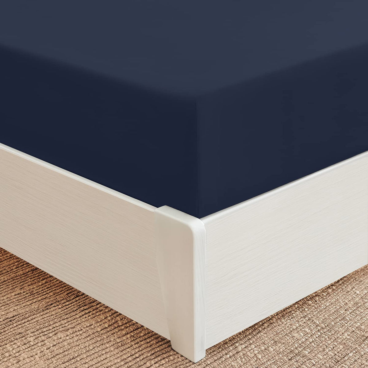 Mellanni Twin Xl Fitted Sheet - Deep Pocket Cooling Sheets Up To 16 Inch - Hotel Luxury Bedding - Wrinkle, Fade, Stain Resistant