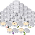 MTLEE 50 Pcs Scented Candles Gift Travel Tin Candle Aromatherapy Candle Favors for Christmas Winter Baby Shower Favors Wedding G