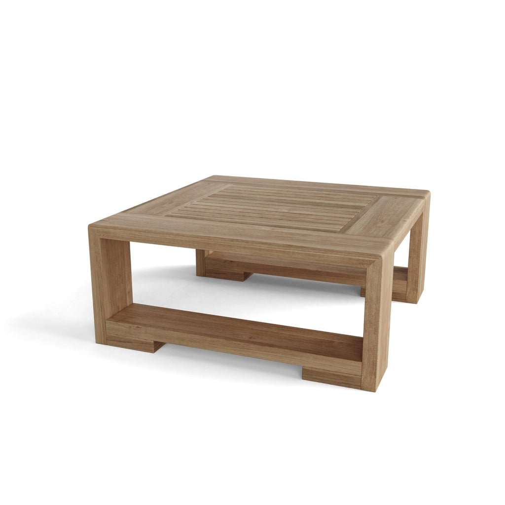 Anderson Teak DS-806 Capistrano Side Modern Coffee Table, Golden Honey Teak