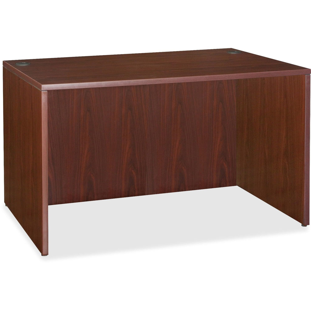 Lorell LLR69902 Pedestal Desk Shell, Mahogany