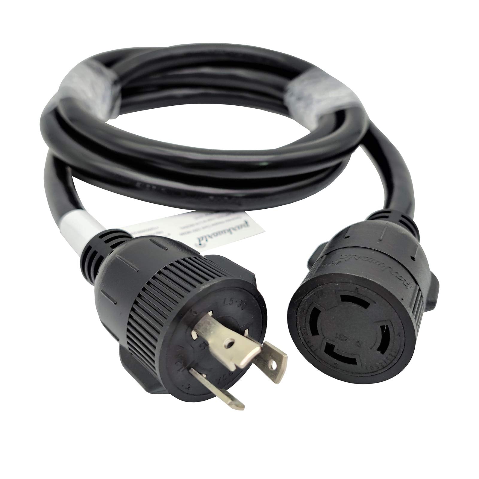 Parkworld 886009A L5-30P Male To L14-30R Generator To Transfer Switch Adapter, For Home Back Power Transfer Switch Or House Pane