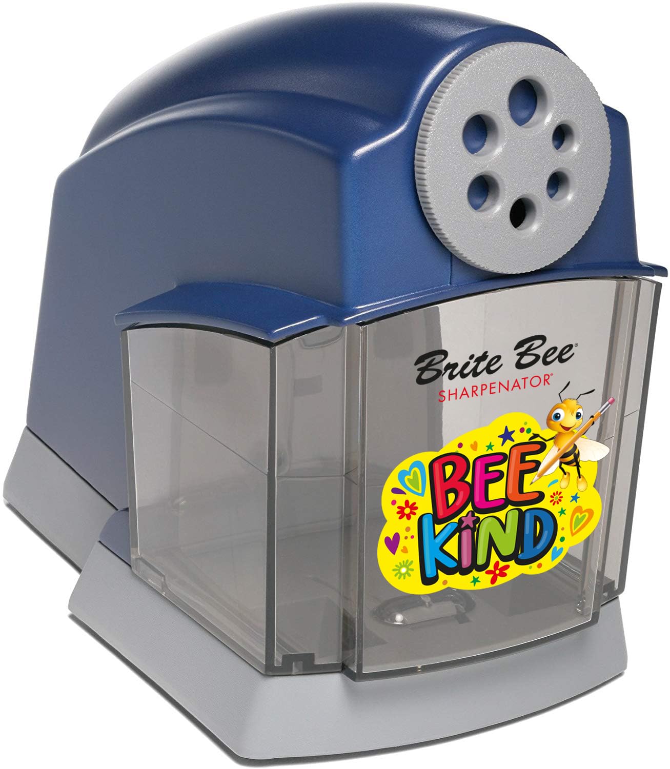Brite Bee Sharpenator Classroom Electric Pencil Sharpener (Bee Kind Front)