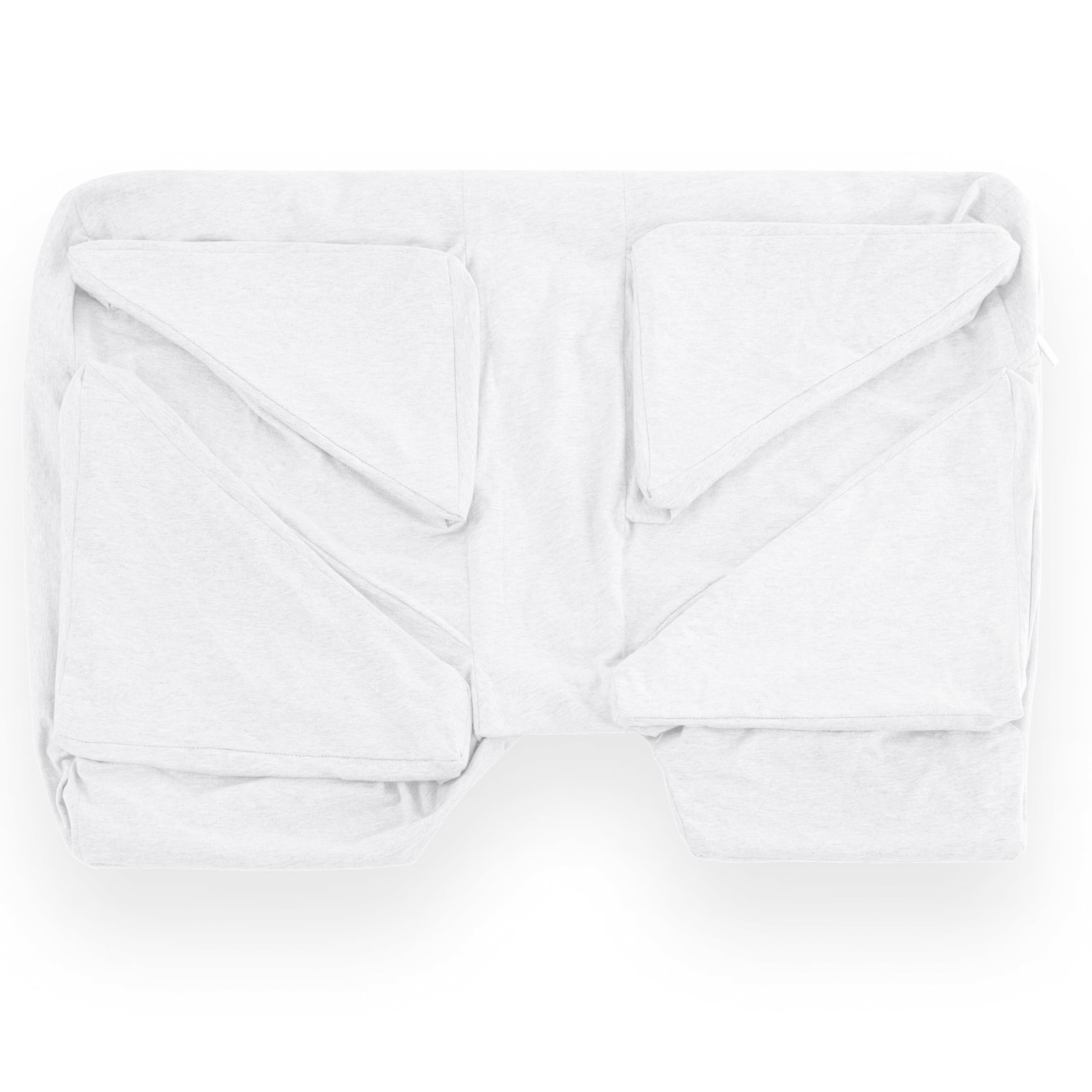 Cover Only Wife Pillow - Jersey Knit Pillowcase, Soft 100% Cotton T-Shirt Feel - Contour Exclusively For Arm & Body Position Sid