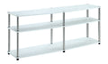 Convenience Concepts Designs2Go 3 Tier 60 TV Stand, White