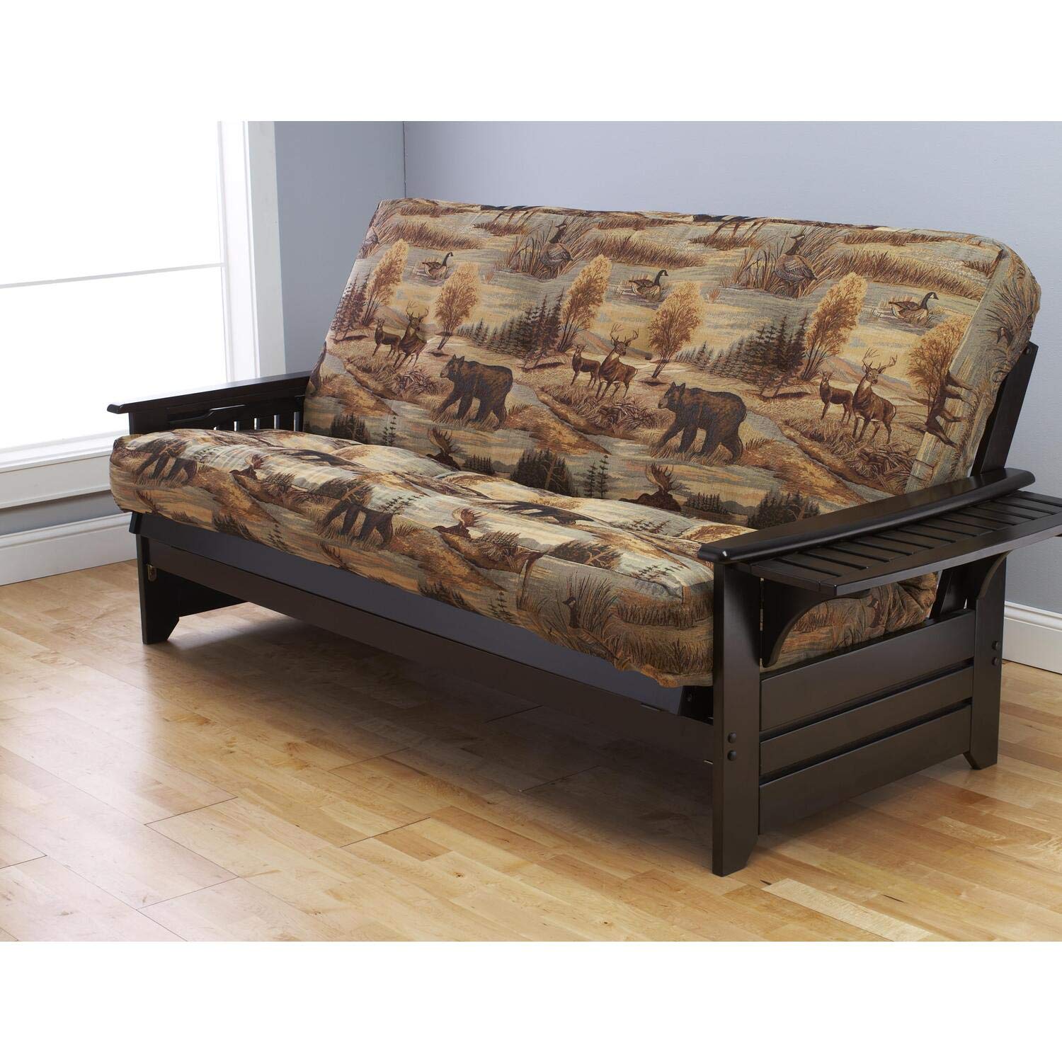 Kodiak Furniture Phoenix Full Size Futon In Espresso Finish, Canadian