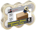 The Office-Pros Packing Tape, Heavy Duty Packing Tape, Clear Box Tape, Moving Tape, Carton Sealing Tape, 3 Inch Core - 3.5 Mil X