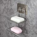 Zoxito Sales Soap, Sponge Holder, Stainless Steel Sink Caddy Organizer,Tap Organiser Clip Storage Rack Practical Home Kitchen Fa