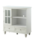 Convenience Concepts Tahoe Highboy TV Stand, White
