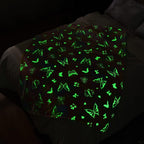 Sochow Butterfly Glow In The Dark Blanket Presents For Daughters, Toys For 3-10 Year Old Birthday Presents, Soft Cozy Flannel Th