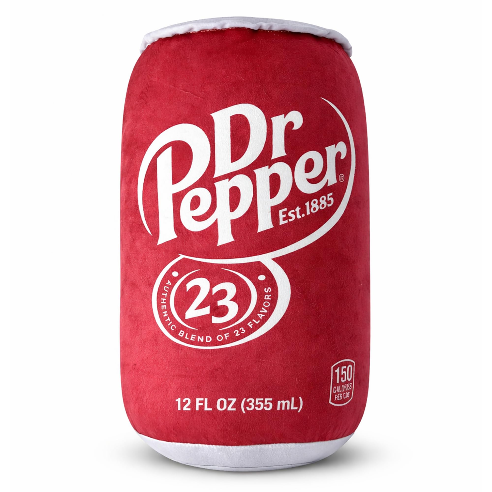 Torendi Dr Pepper Pillow - Soda Can Plush Pillow, Funny Gag Gift for Men & Women, Soft Decorative Cushion for Bedroom, Living Ro