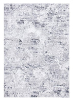 SAFAVIEH Amelia Collection Accent Rug - 3' x 5', Grey & Ivory, Modern Abstract Design, Non-Shedding & Easy Care, Ideal for High 