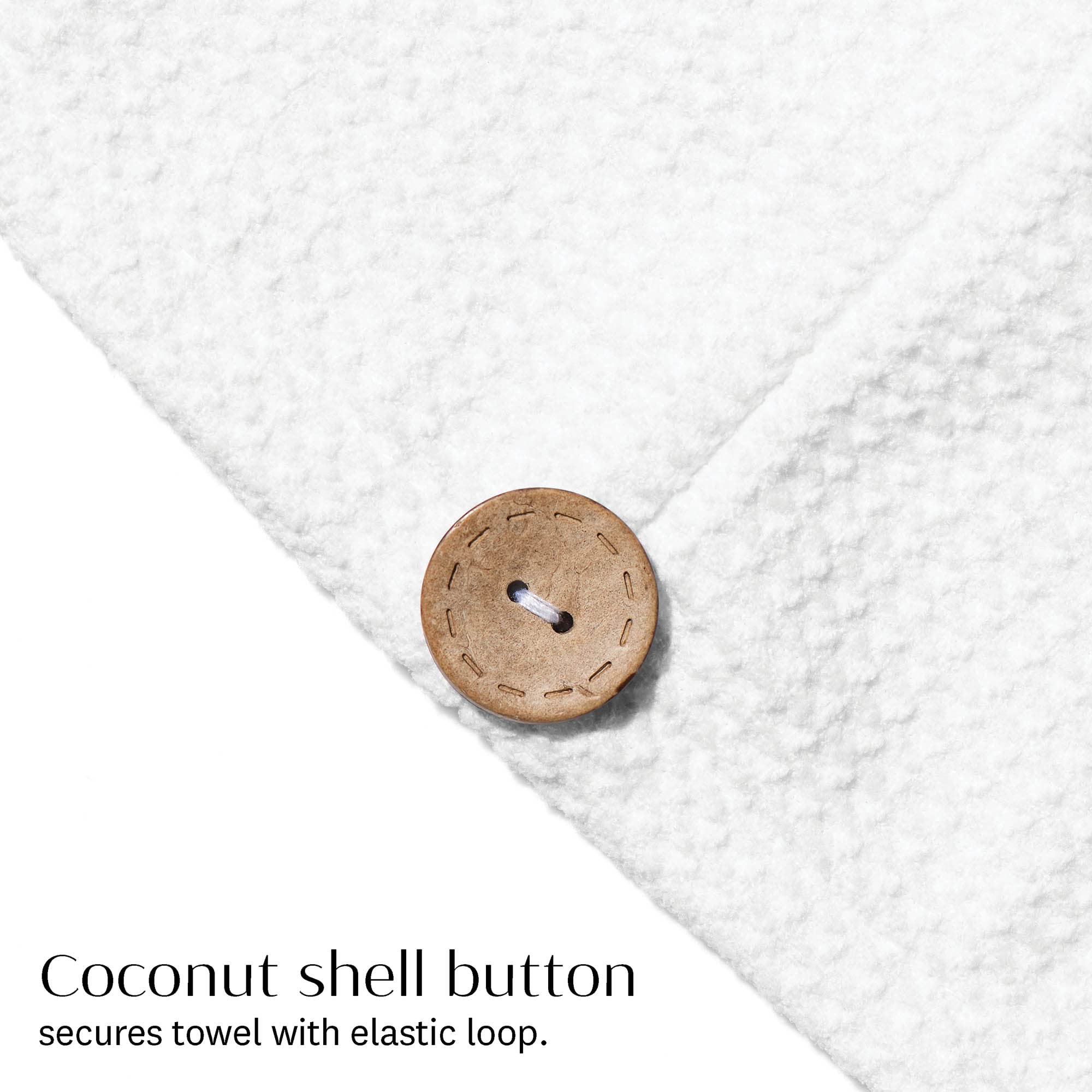 T3 Luxe Turban Towel | Soft Microfiber Material, Waffle Texture, Tapered Design, Comfortable Fit Formost Hair Lengths