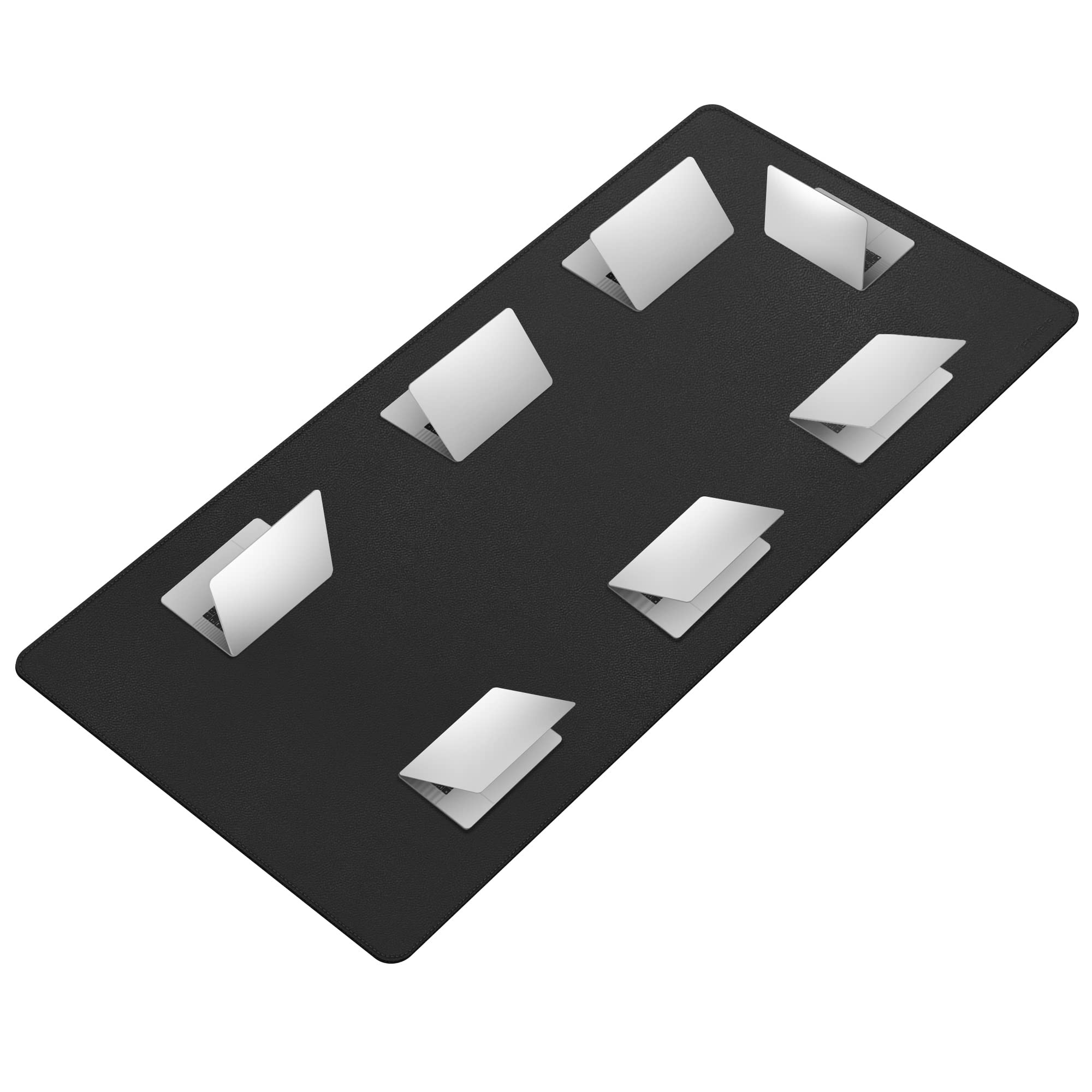 Cennbie Max200 78.7' X 39.4' Leather Desk Mat Protector, Extra Large Leather Desk Pad For Full Desk - Xxxxxl Super Large Mouse