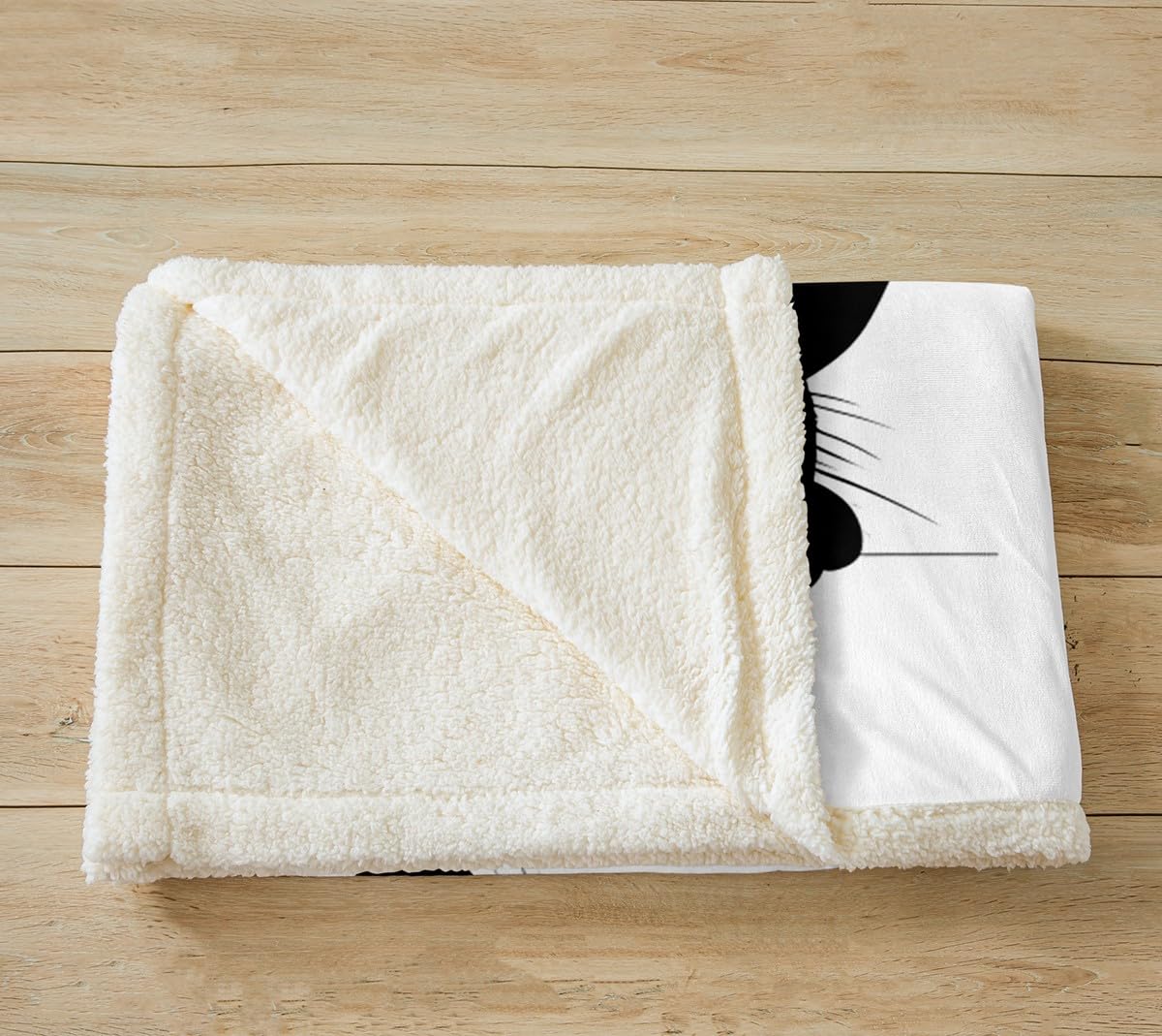 Feelyou Black Cat Fuzzy Blanket For Kids Toddler Cute Pet Cats Fleece Throw Blanket Kawaii Kitten Plush Blanket And Throws Super Soft Cozy Animal Sherpa Blanket 60'X80'