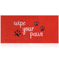 Hlfmvwe Welcome Door Mats For Home Entrance Funny Doo Rmats Wipe Your Paws Mat Welcome Mats For Front Door Non Slip Rubber Mat F