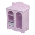 Olivias Little World Twinkle Stars 18 Doll Closet with 3 Hangers, Shelves, & Canvas Bin, Doll Closet Storage for Accessories & 