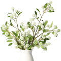 Melorca&Guilla Artificial Plants,4PCS 35.4 Green Faux Branches for Vase,Artificial Plants for Shop Garden Office Home D  cor (4,