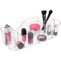 iDesign Plastic Cosmetic Organizer Tote, Clear