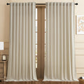 Timeper 96 Inches Long Extra Wide Velvet Curtains Room Darkening Window Curtains For Living Room, Decorative Curtains For Slidin