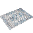 Livabliss Desta Vintage Oriental Area Rug,7'10'' X 10'2'',Blue/Grey