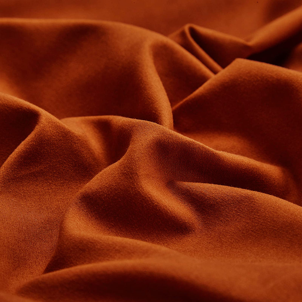 Karever Rust Comforter Sets Twin Burnt Orange Bedding Set Reddish Caramel Color Boys Girls Bed Set Terracotta 3 Pieces Lightweig