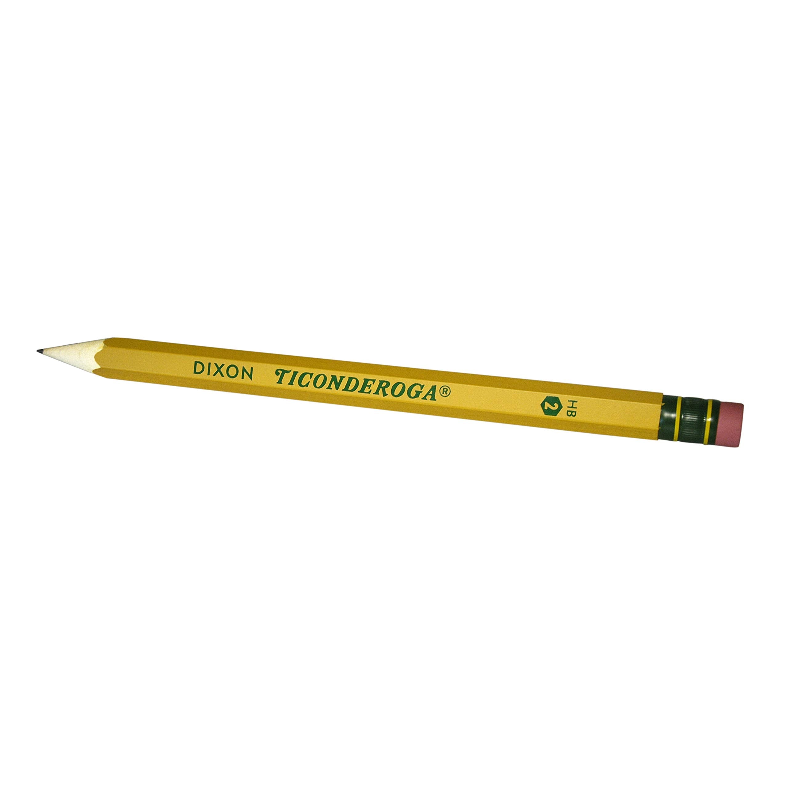 Ticonderoga Oversized Display Pencil, Yellow, 25' (X00015)