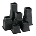 24 Pcs Adjustable Bed Risers 12 Inch Heavy Duty, Furniture Risers Elevation In Heights 3, 4, 5, 6, 7, 8, 9, 10, 11, 12 Inch For