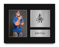 HWC Trading John Cena Gifts USL Printed Signed Autograph Picture for WWE & WWF Memorabilia Fans - US Letter Size