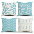 Throw Pillow Covers 18X18 Inch, Pillow Covers 18X18,Squar Pillow Covers Set Of 4 Boho Modern Farmhouse Neutral Decorative Pillow