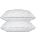 Himoon Shredded Memory Foam Pillows, Medium Firm Standard Size Pillows 2 Pack,Couples Bed Pillows For Side Back Stomach Sleepers
