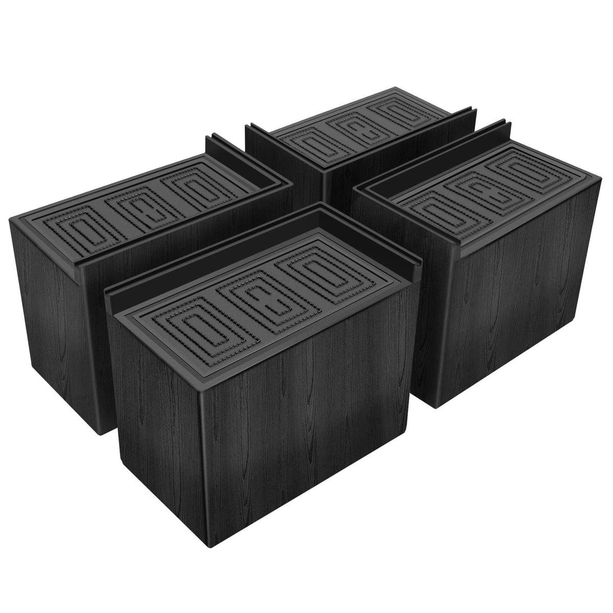 Annkut Bed Risers 5 Inch Heavy Duty,Oversized Couch Risers, Extra Wide Furniture Risers For Sofa Table Desk Headboard Chair Lift