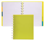Talia Discbound Notebooks, Planner, Customizable, (Verdant Green, Midsize (7.5In X 9.75In))