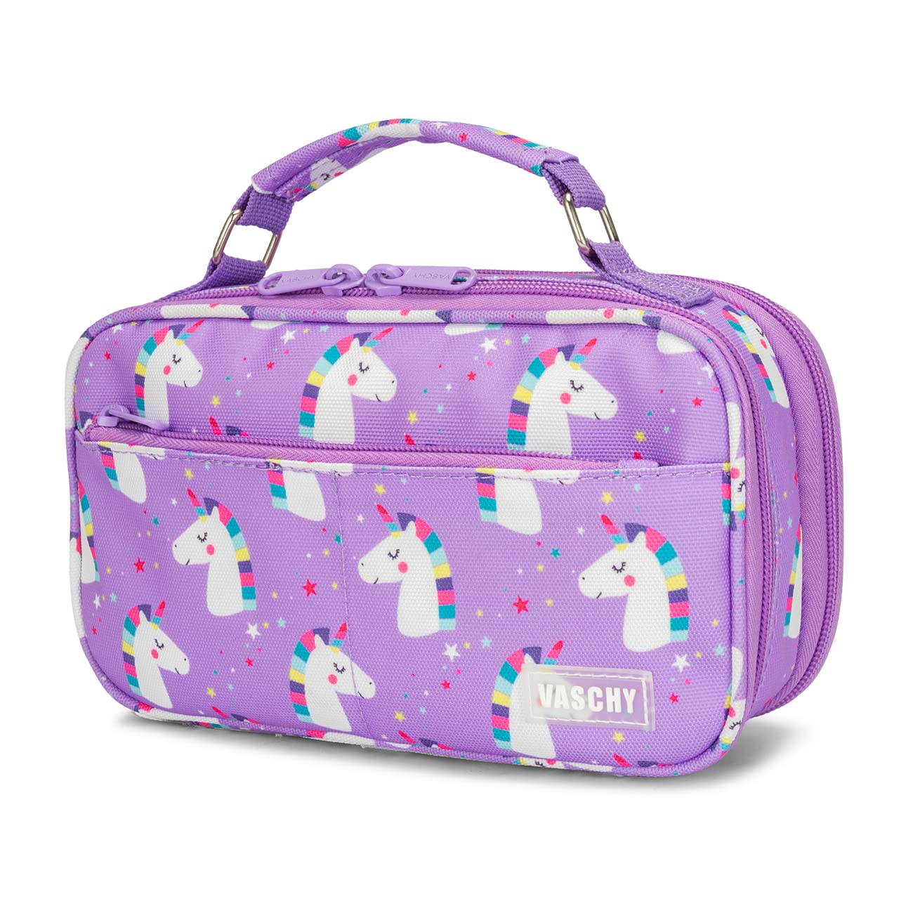 Vaschy Pencil Case For Girls, Aesthetic Kawaii Large Pencil Pouch Stationary Pencil Bag/Box For Preppy Kids, Pen Organizer Holde
