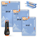 RJN Vacuum Storage Bags with Rechargeable Cordless Air Pump, 32 Combo