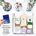 Sympathy Gift Baskets - Condolences Gift Box For Loss Of Loved One, Sorry For Your Loss Gift Basket, Memorial Gifts For Mom, Dad