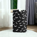 XUWU 50L Laundry Basket Halloween Bats Goth Foldable Laundry Hamper with Padded Handles Waterproof Durable Clothes Hamper Storag