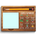 Gentle Reminders Positive Affirmations Sticky Note Holder, Mental Health Gifts for Therapy Office School Counselor, Self Love Co