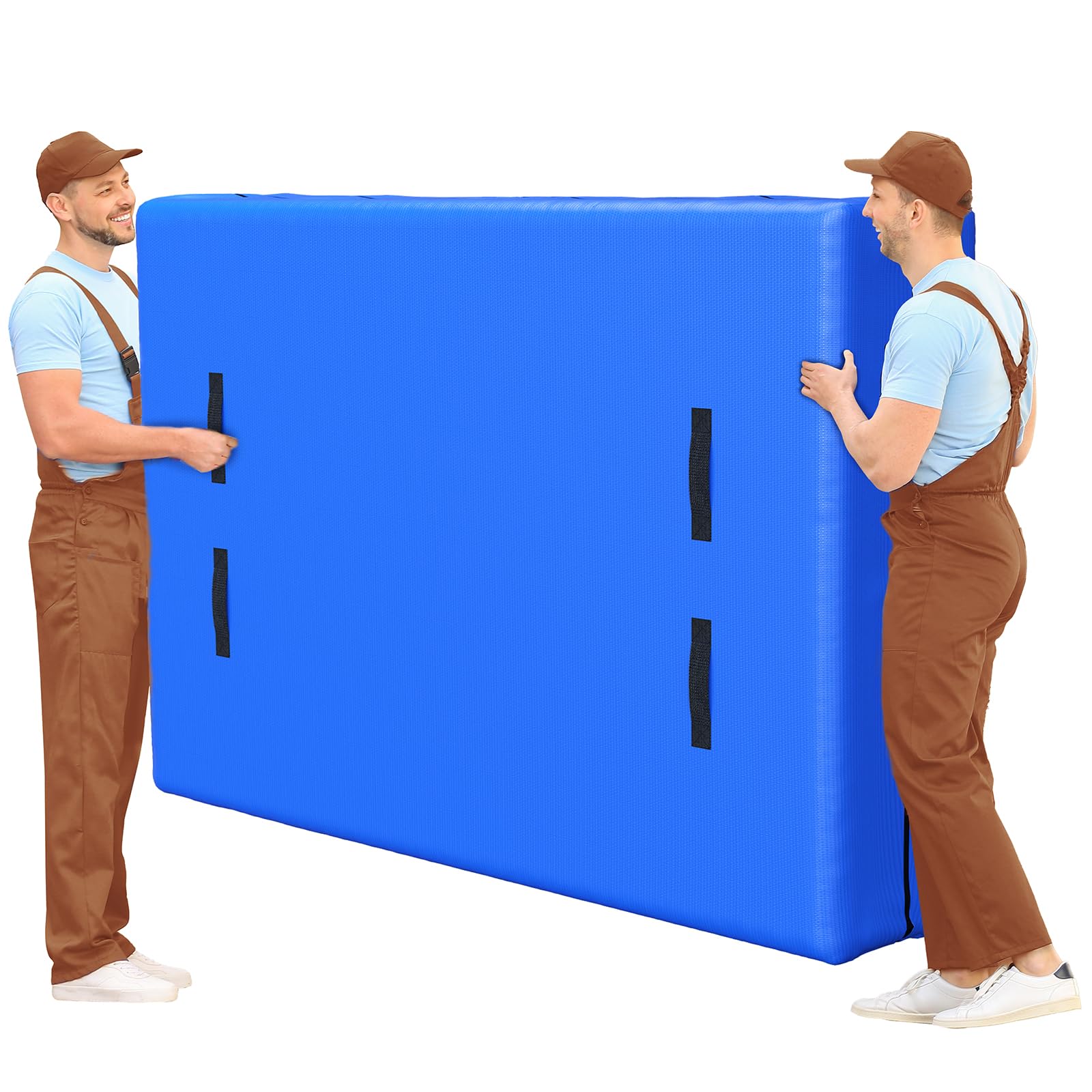 Twin Xl Mattress Bag For Moving And Storage, Reusable Heavy Duty Tarp Waterproof Mattress Cover, Zippered Mattress Protector Wit