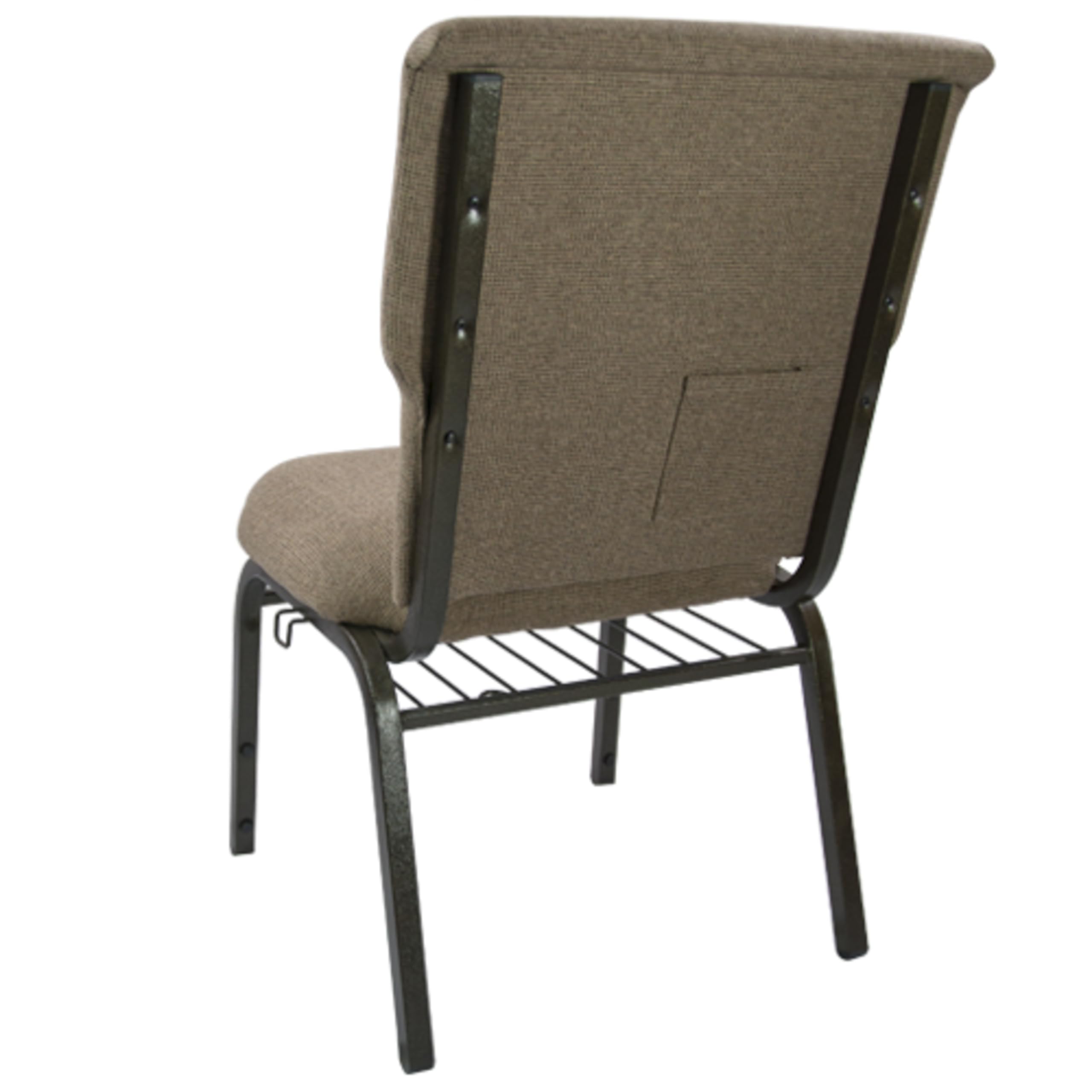 Flash Furniture Advantage Mixed Tan Discount Church Chair - 21 In. Wide