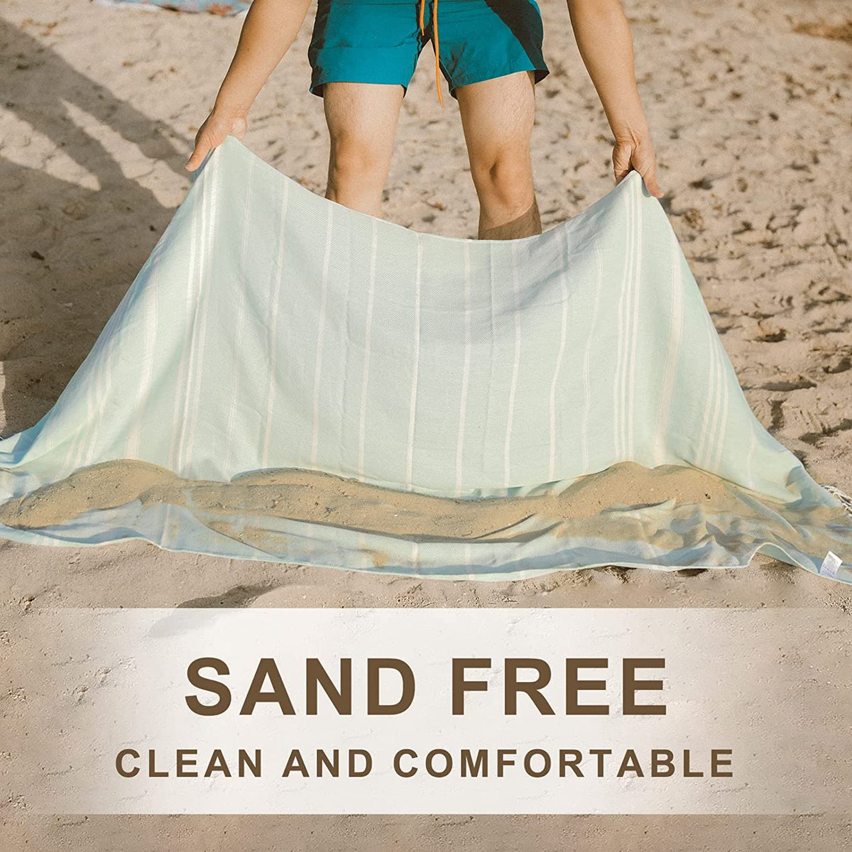 Turkish Beach Pool Towels Sandproof Lightweight Fast Drying Unique Happy Birthday Ideas Papa Dad Husband Brother Uncle Grandfath