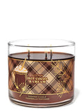 Bath & Body Works, White Barn 3-Wick Candle w/Essential Oils - 14.5 oz - 2021 Christmas Scents! (Hot Cocoa & Cream)
